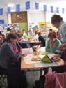 Colorful School Cafeteria