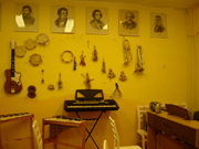 The music room